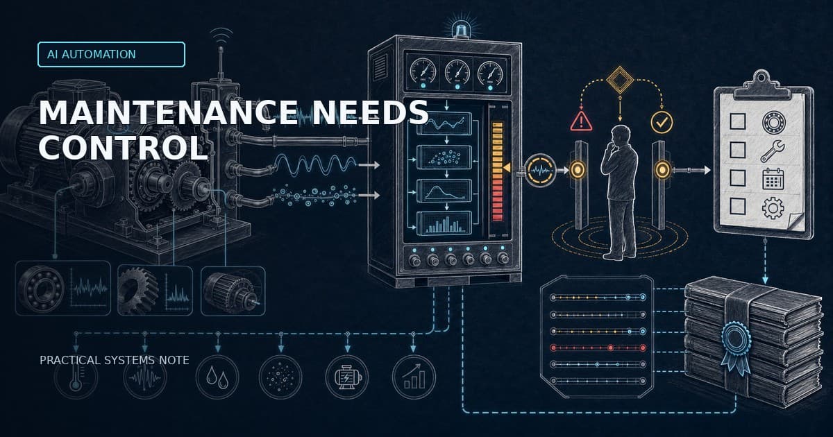 Predictive Maintenance Architecture for Industrial AI — localized EN editorial cover