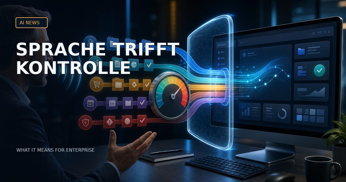 KI-News: ChatGPT Voice erobert den Desktop, Claude lernt durch Zusehen, und der Token-Preiskampf geht weiter — localized DE editorial cover