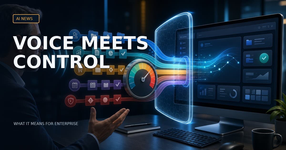 AI News: ChatGPT Voice Takes the Desktop, Claude Learns by Watching, and the Token Price War Continues — localized EN editorial cover