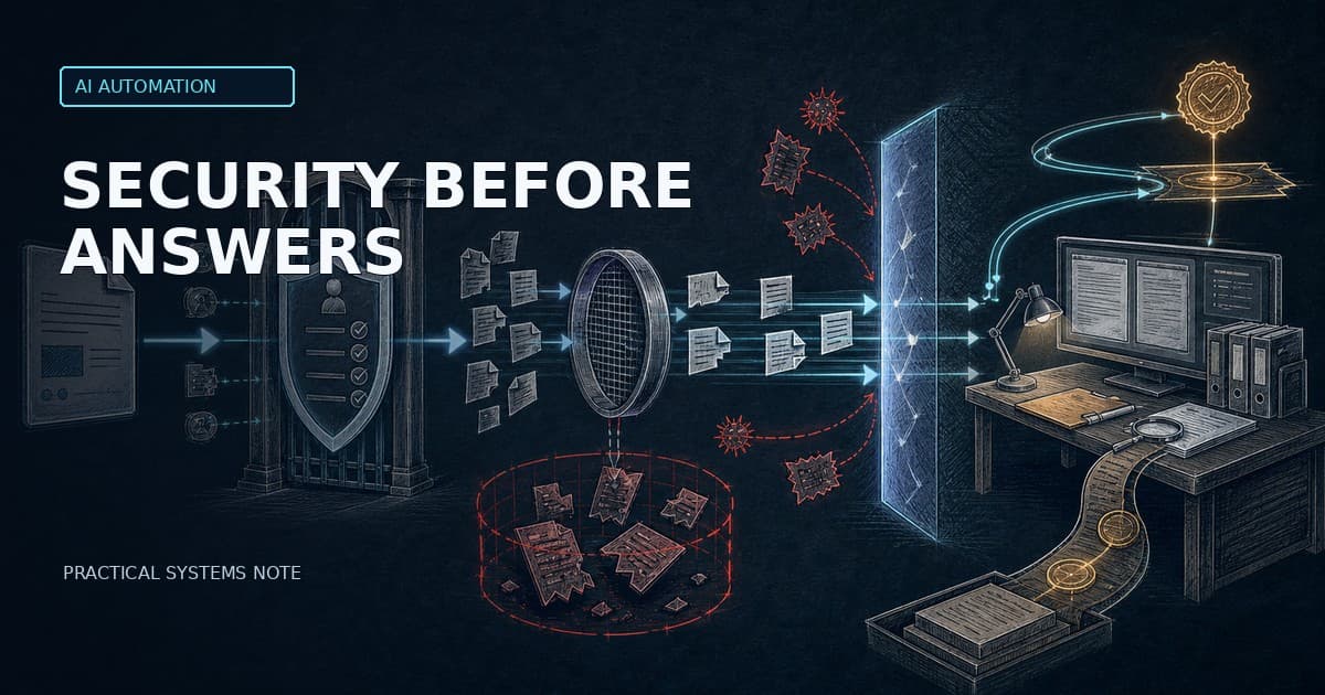 RAG Security for Enterprise Knowledge Bases: Permissions, Redaction, and Audit Logs — localized EN editorial cover
