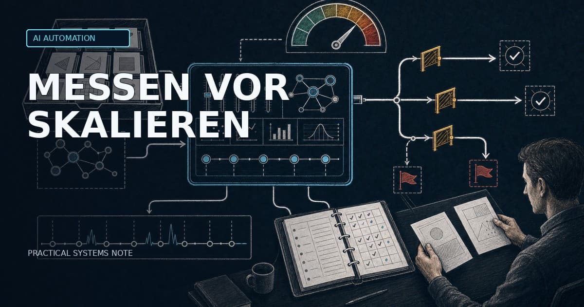 KI-Agenten in Produktion evaluieren: Kosten, Genauigkeit und Eskalationsrate — localized DE editorial cover