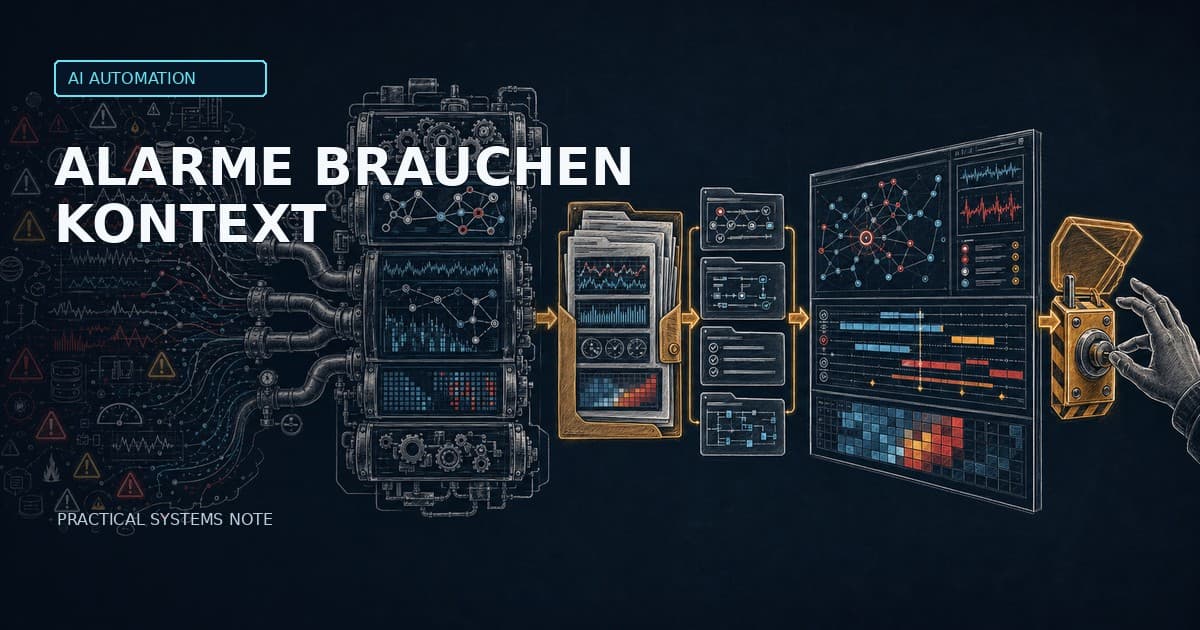 Industrielle AIOps-Incident-Automation: Von Alert-Rauschen zu freigegebener Remediation — localized DE editorial cover